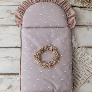 Śpiworek niemowlęcy 40×75cm małe tulipanki