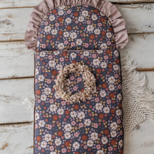 Śpiworek niemowlęcy 40×75cm jesienne kwiatuszki