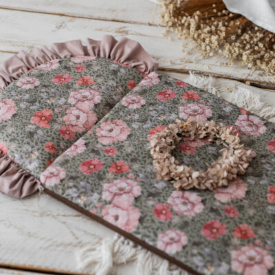 Śpiworek niemowlęcy 40×75cm kwiatuszki wiosenne