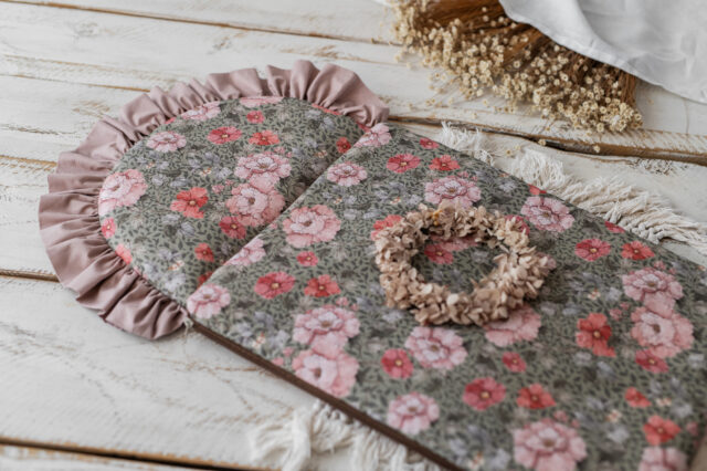 Śpiworek niemowlęcy 50×100cm kwiatuszki wiosenne  6-18 miesięcy