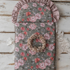 Śpiworek niemowlęcy 40×75cm kwiatuszki wiosenne