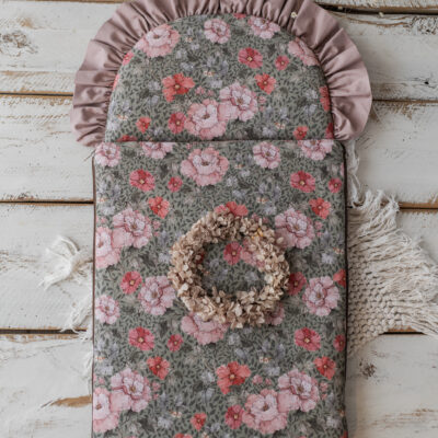 Śpiworek niemowlęcy 40×75cm kwiatuszki wiosenne