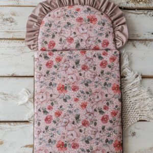 Śpiworek niemowlęcy 40×75cm kwiatuszki lato