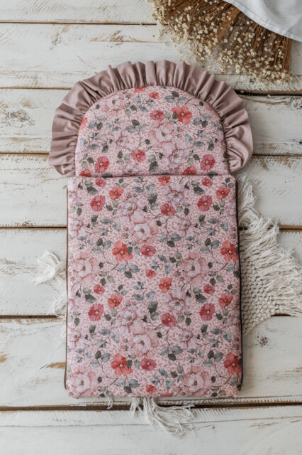 Śpiworek niemowlęcy 50×100cm kwiatuszki lato 6-18 miesiecy