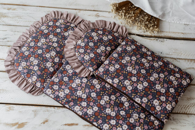 Śpiworek niemowlęcy 40×75cm jesienne kwiatuszki