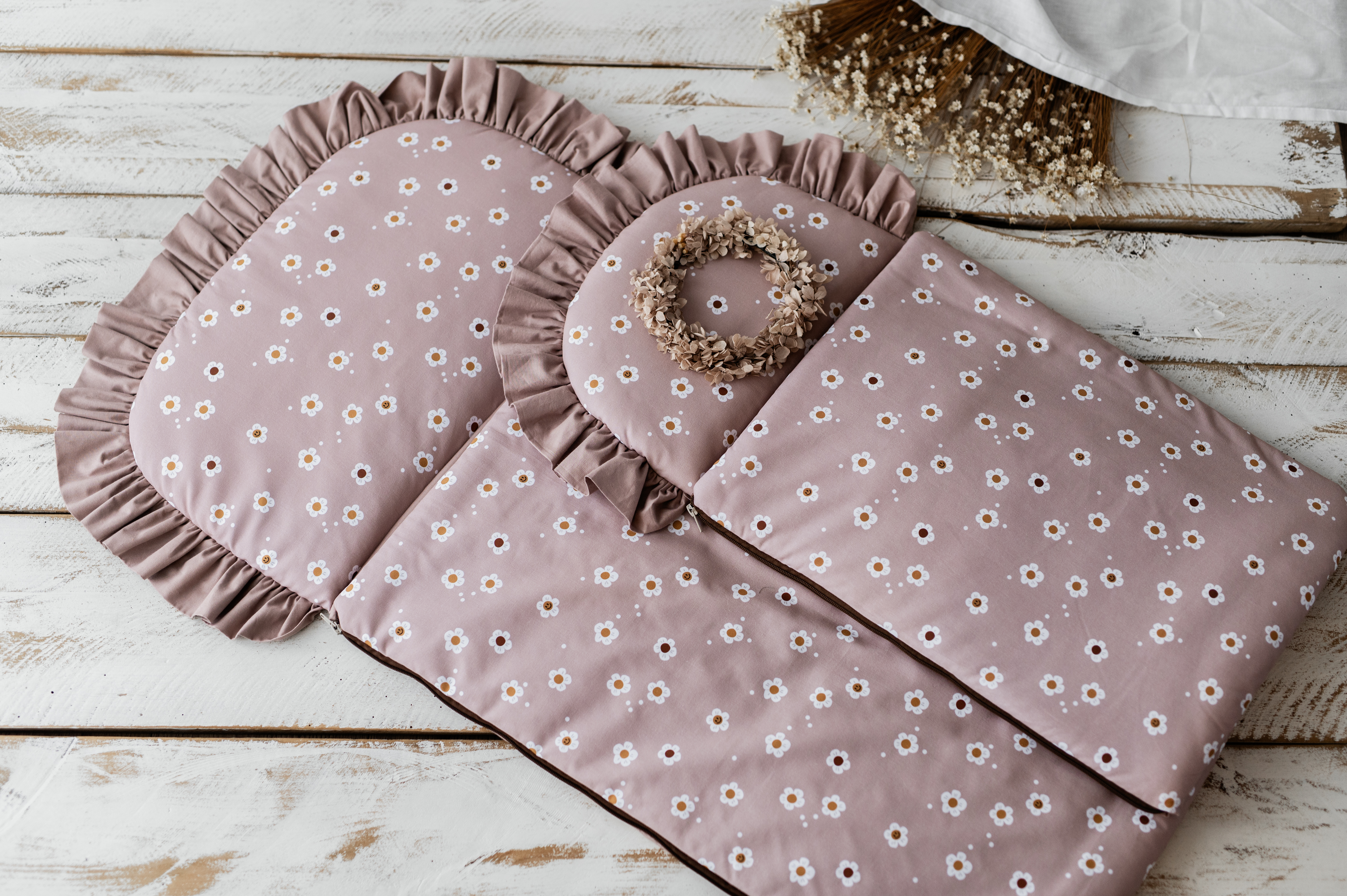 Śpiworek niemowlęcy 50×100cm uśmiechnij się