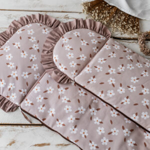 Śpiworek niemowlęcy 50×100cm kwiatuszki retro