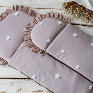 Śpiworek niemowlęcy 50×100cm duże tulipanki  6–18 miesięcy