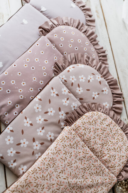 Śpiworek niemowlęcy 50×100cm kwiatuszki retro