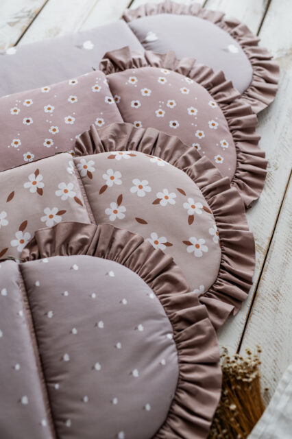 Śpiworek niemowlęcy 40×75cm kwiatuszki retro