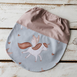 Worek na buty do przedszkola skrzydlaty jednorożec