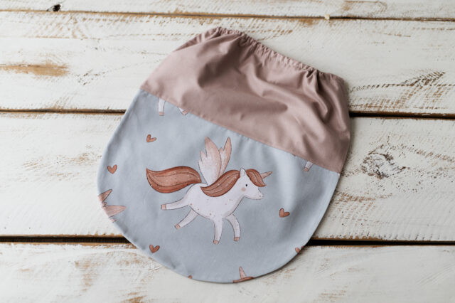 Worek na buty do przedszkola skrzydlaty jednorożec