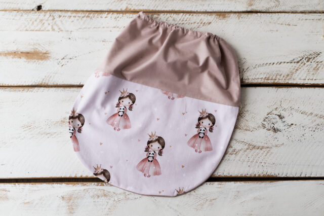 Worek na buty do przedszkola księżniczka