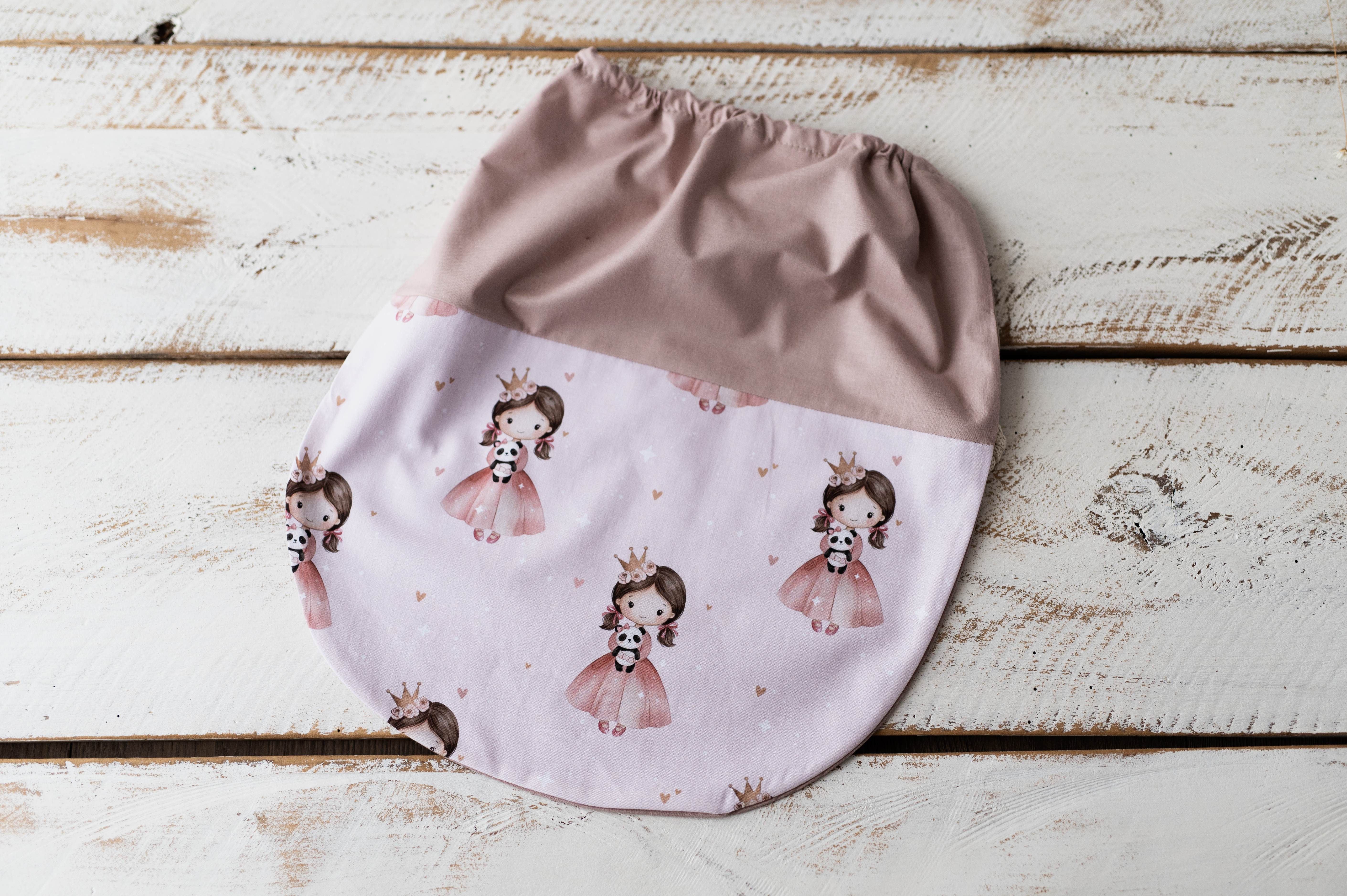 Worek na buty do przedszkola księżniczka