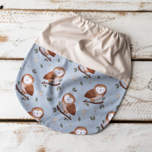 Worek na buty do przedszkola w sowim gaju