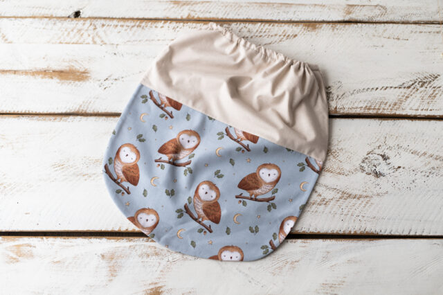 Worek na buty do przedszkola w sowim gaju