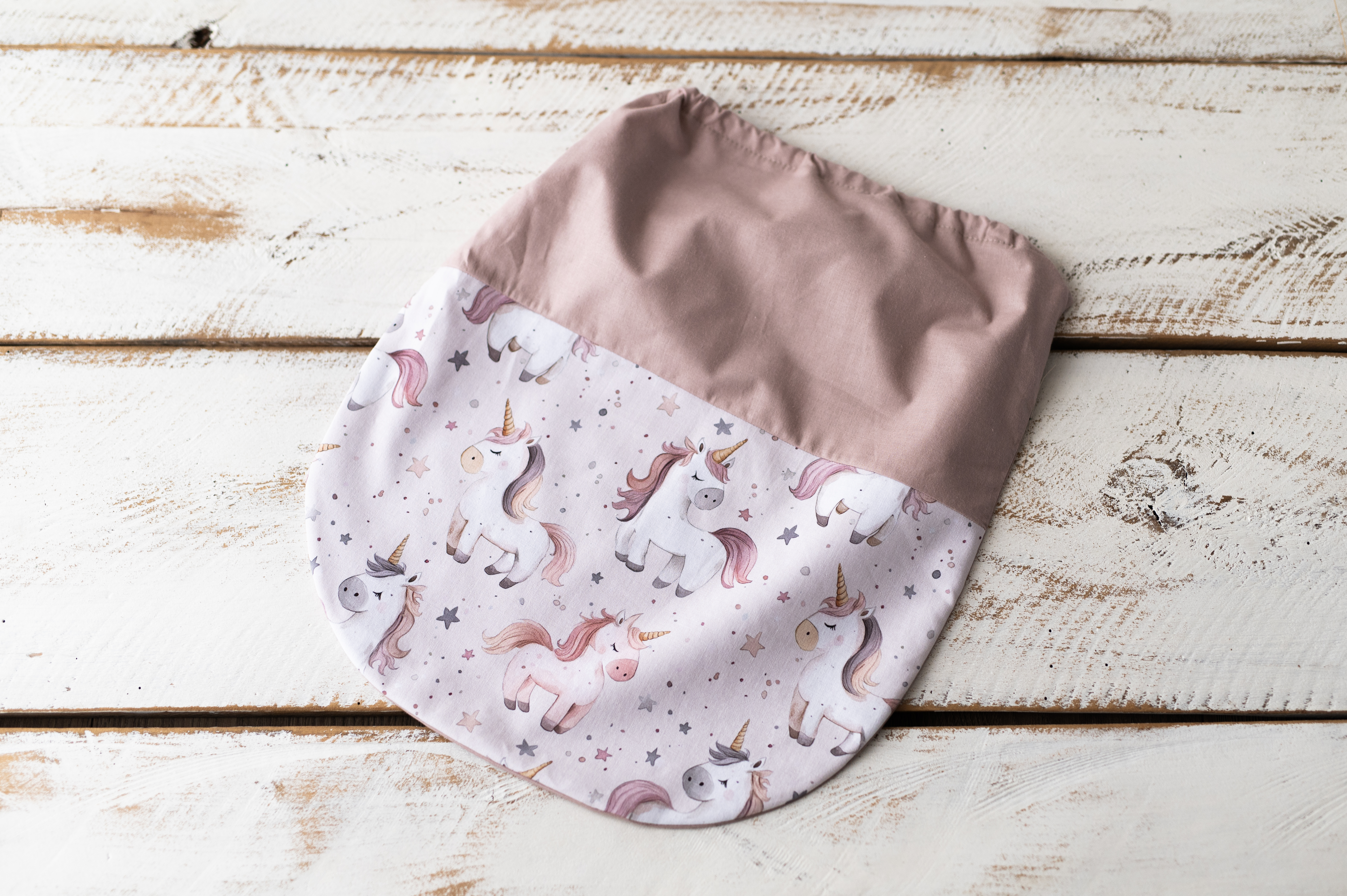 Worek na buty do przedszkola jednorożce