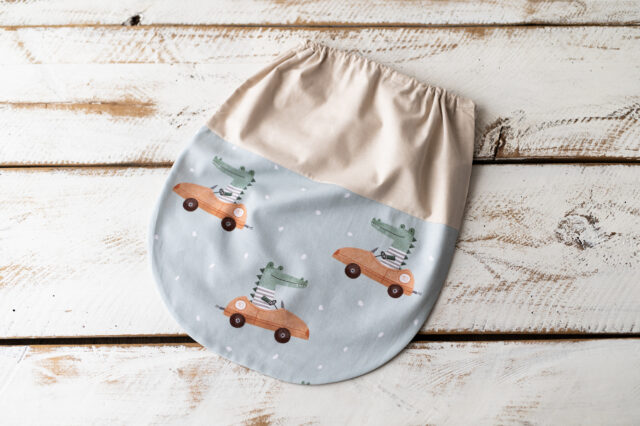 Worek na buty do przedszkola wyścig krokodyli