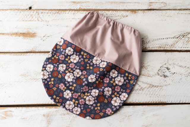 Worek na buty do przedszkola jesienne kwiatuszki