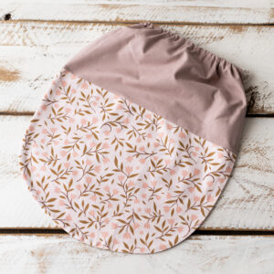 Worek na buty do przedszkola różowe konwalie