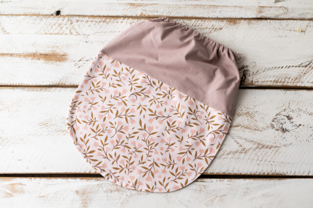 Worek na buty do przedszkola różowe konwalie